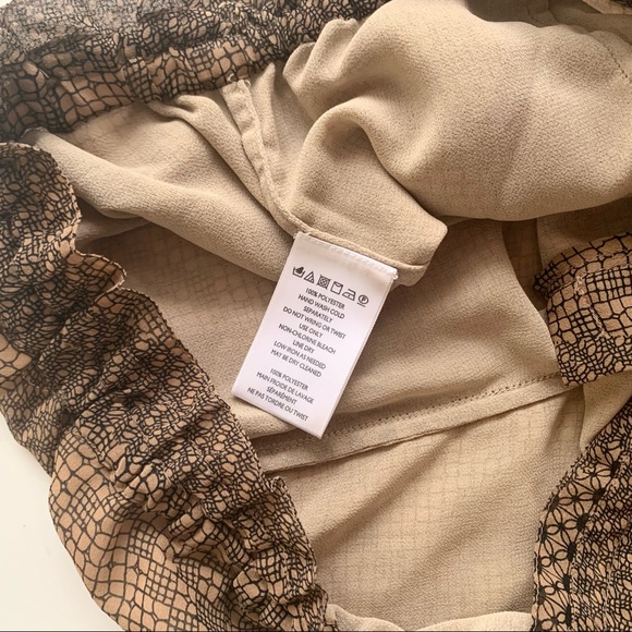 URBAN OUTFITTERS | SLIM DROP CROTCH PANT JOGGERS GEOMETRIC DESIGN LIGHTWEIGHT - Picture 7 of 8